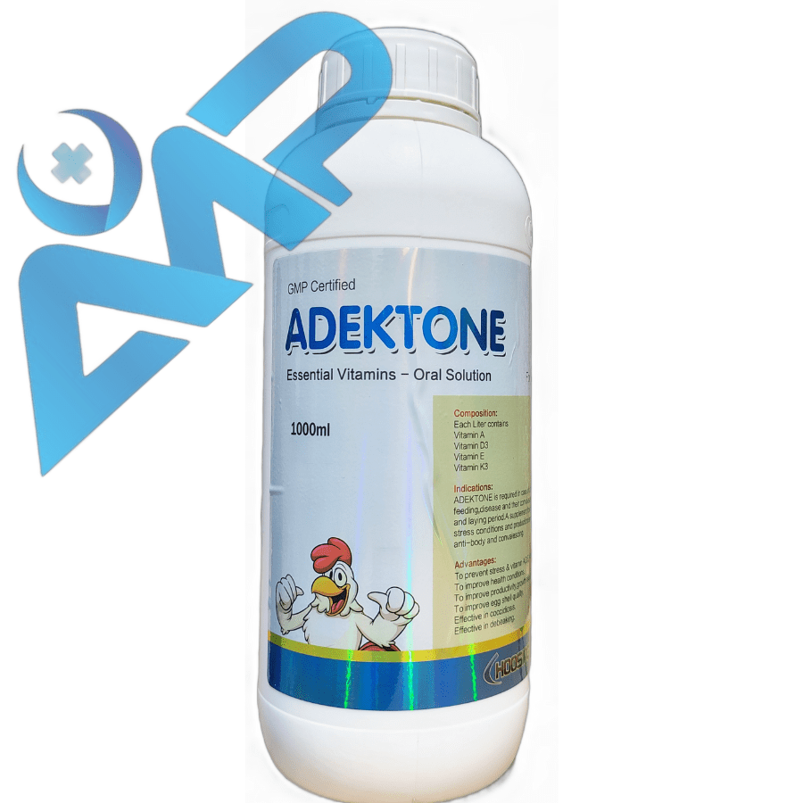 adektone (essential vitamins – oral solution)